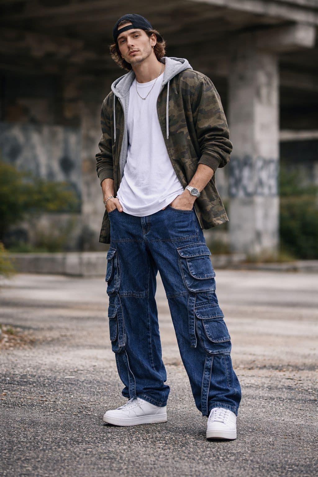 Mens Stylish Baggy 8pkt