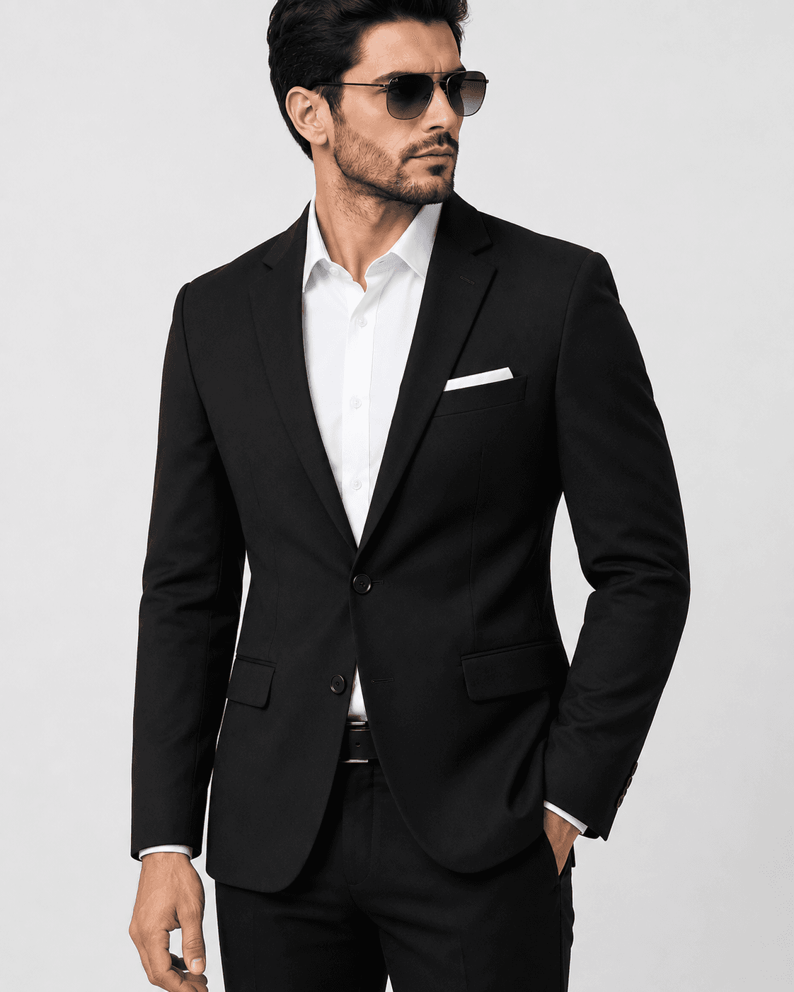 Classic Black Formal Blazer
